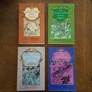 Lot Dover Andrew Lang Children's Fairy Tale Books